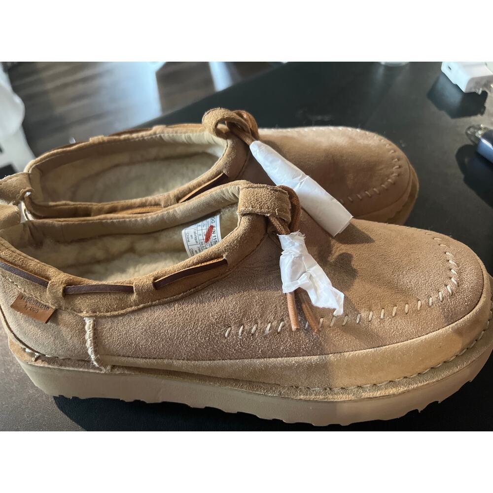 UGG Tasman Crafted Regenerate Slipper Sand women’s sz 7 - Picture 3 of 4